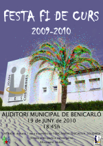 Cartell de la Festa de Fi de Curs Cartell de la Festa de Fi de Curs